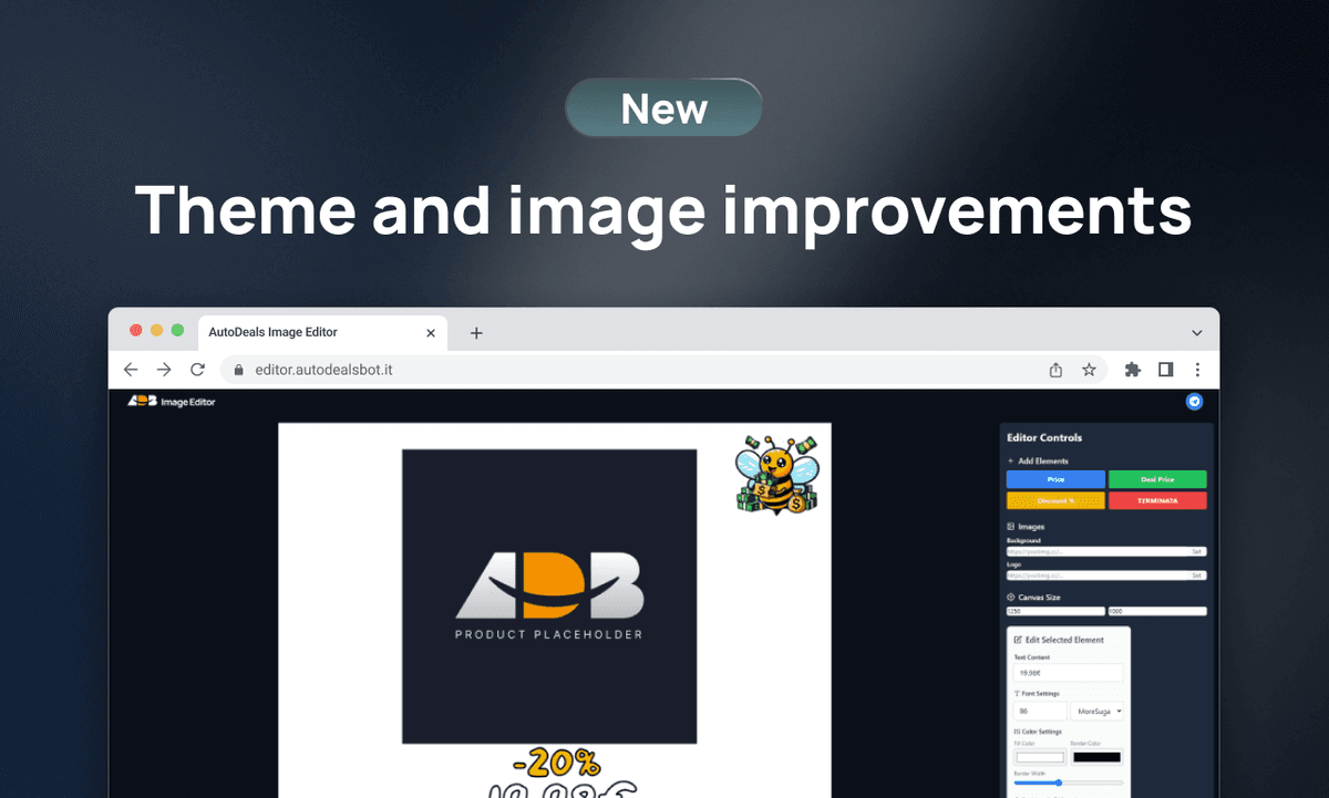 Theme and Image Improvements